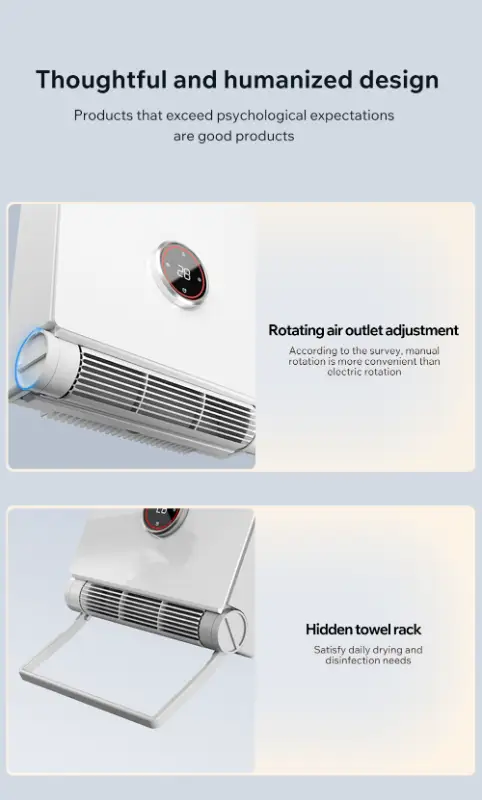 Intelligent Temperature Control PTC Heater